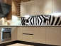 Mobile Preview: Küchenrückwand Folie Zebra