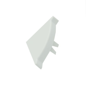 Endkappe Soft-line grau