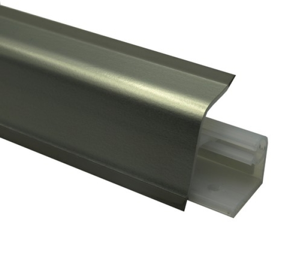 Küchenabschlussleiste Perfect Edelstahl 2,37m