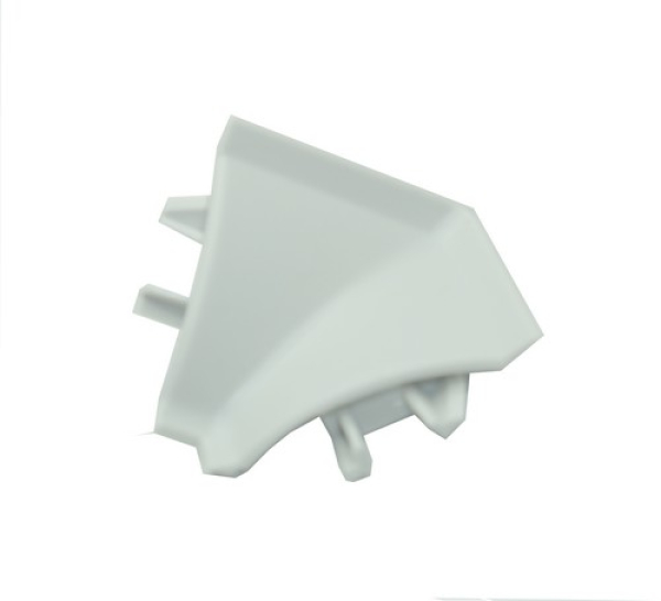 Innenecke 90° Soft-line grau